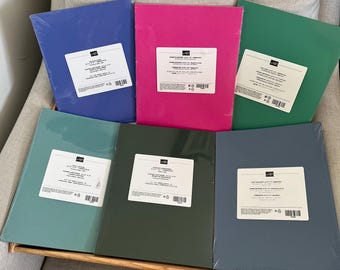 Stampin’ Up! 8-1/2” x 11” Colored Cardstock Paper Packs Made in USA  24 Sheets per Package NIP NRFP Factory Sealed