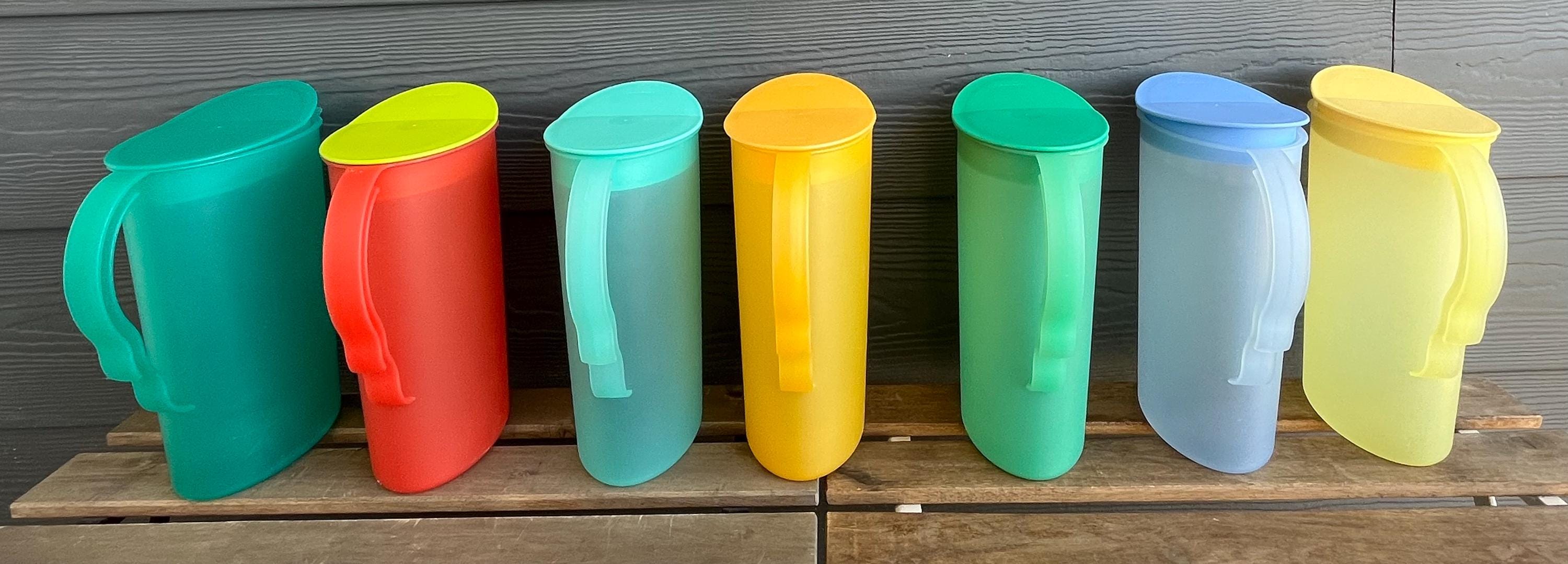 Tupperware Impressions Juice Jug With Rocker Lid 2.1 L, 8-3/4 Cups