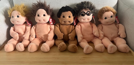 Vintage 1990s Ty Beanie Kids Boy Dolls “the Beanie Kids
