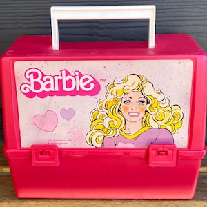 Vintage 1989 Barbie Lunchbox by Canadian Thermos Products