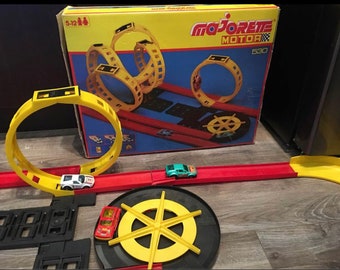 Majorette - Garage Motor Lift Center avec 5 autos - Véhicules