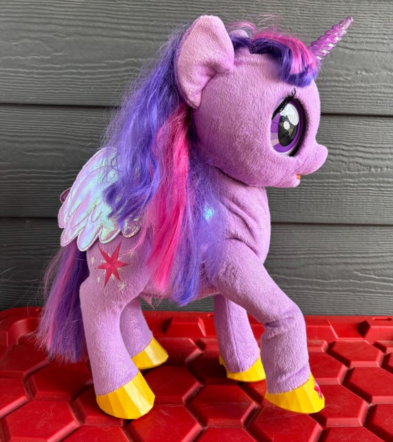 My Little Pony Twilight Sparkle Talking MLP Alicorn 17” Tall - Etsy