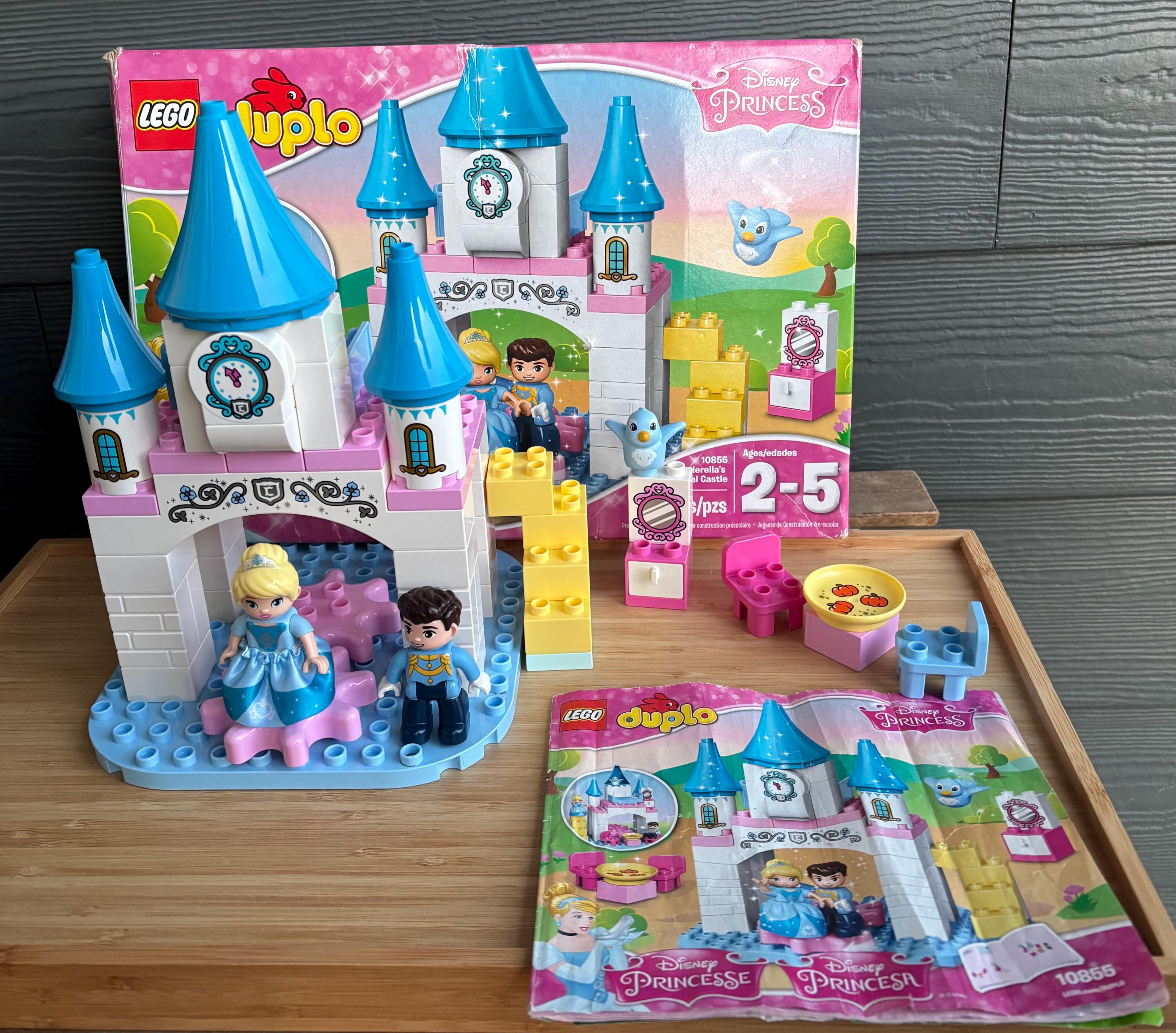 Toy Duplo Cinderella Castle 10855 Lego Duplo Princess Magical