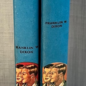 Vintage The Hardy Boys Series Books #7 and #35 by Franklin W. Dixon Published by Grosset & Dunlap Poor Condition Priced Accordingly