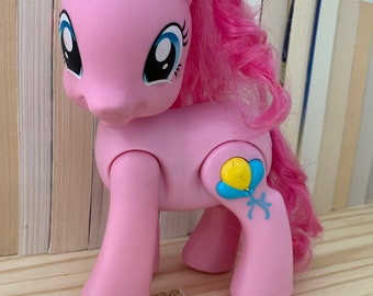 My Little Pony Friendship is Magic Pinkie Pie Talking Toy with Movable Legs on Rollers