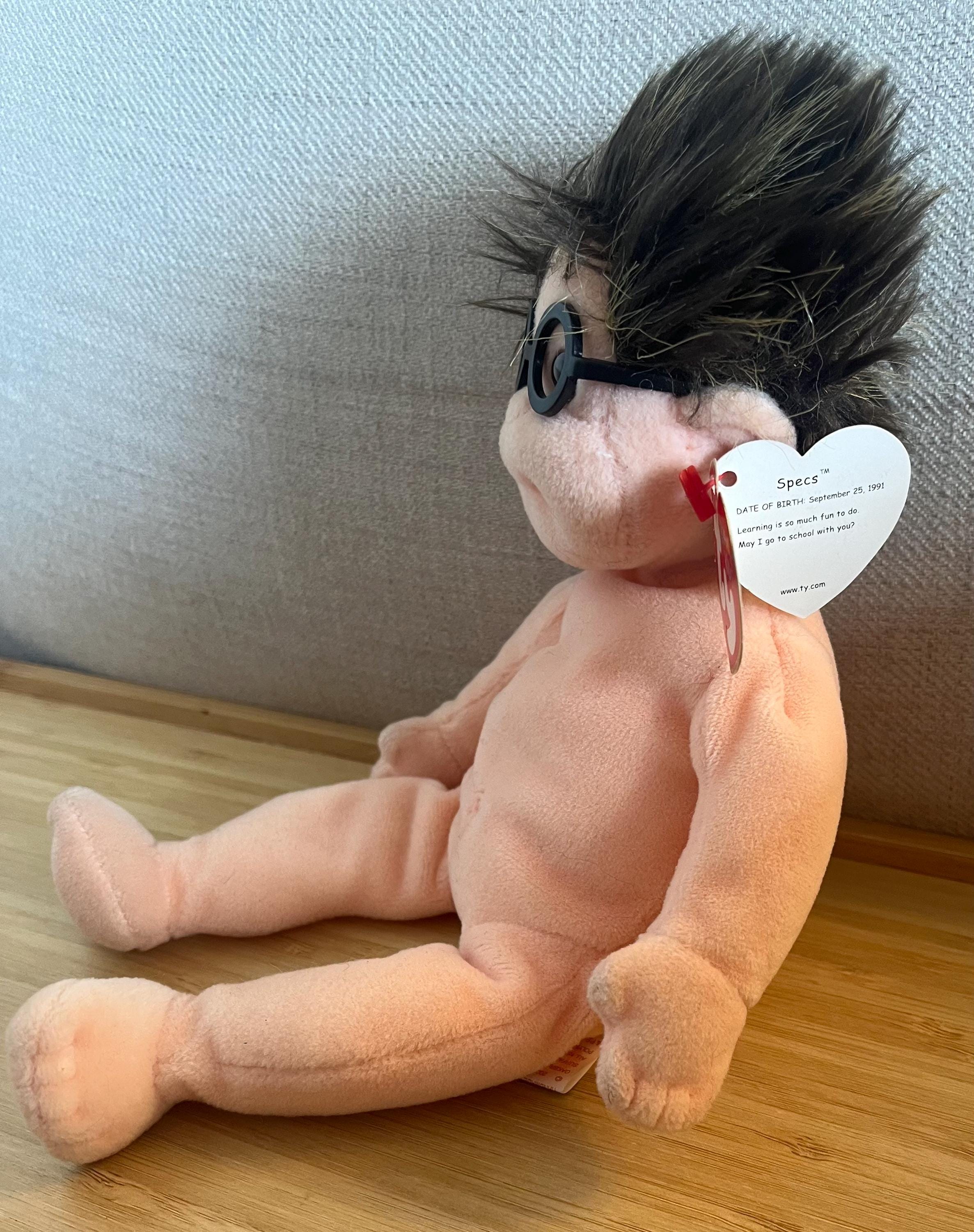 ヴィンテージ 1990 年代 Ty Beanie Kids 男の子用人形「The Beanie