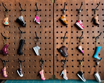 Handmade Doll Fashion Keychain Choose from a variety of  Shoes or Boots
