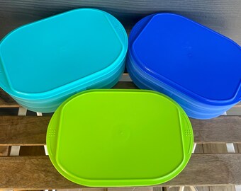 Tupperware Deli Keepers 5102A/5103A Fridge Stackables - Etsy