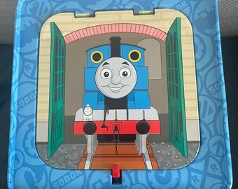 Thomas the Tank Engine Thomas & Friends Blue Train Metal Jack in the Box Schylling Toy