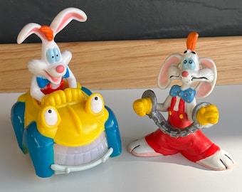 80's Roger Rabbit Bendy Figures, CHOOSE YOUR OWN, Vintage Who