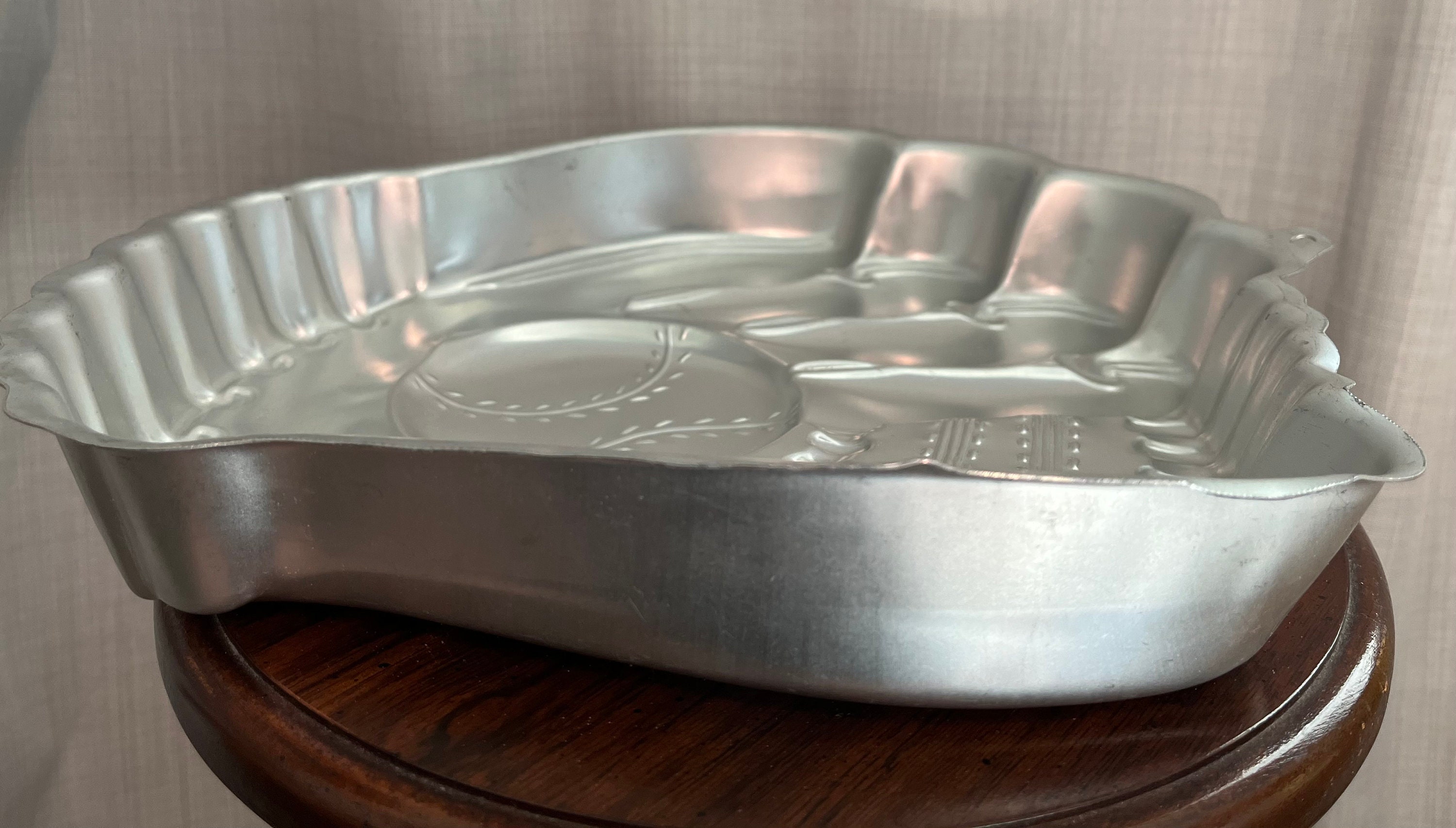 Vintage 1987 Wilton Cake Pan Baseball Glove & Ball Made in Etsy