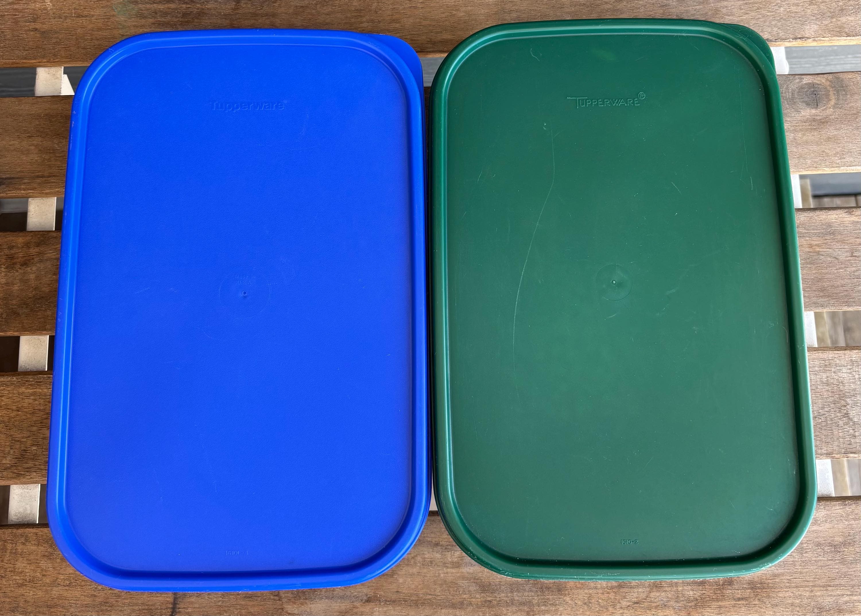 Tupperware Long Vintage Tupperware Modular Mates 1608/1610, 8-1/2 Cups, +/- 2 L, Made ...