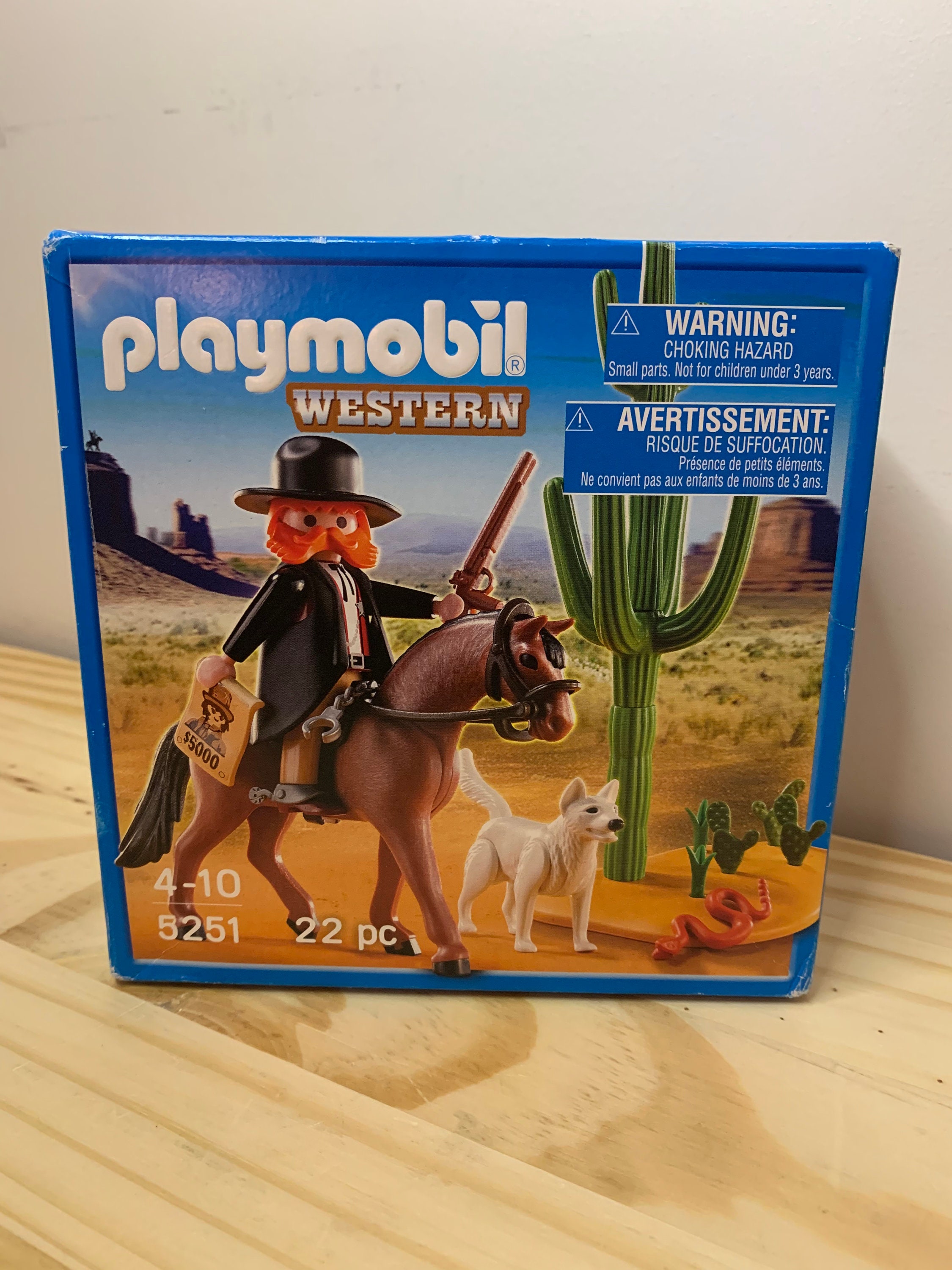 Playmobil Puzzle, US Kavallerie and Cowboys 2x 