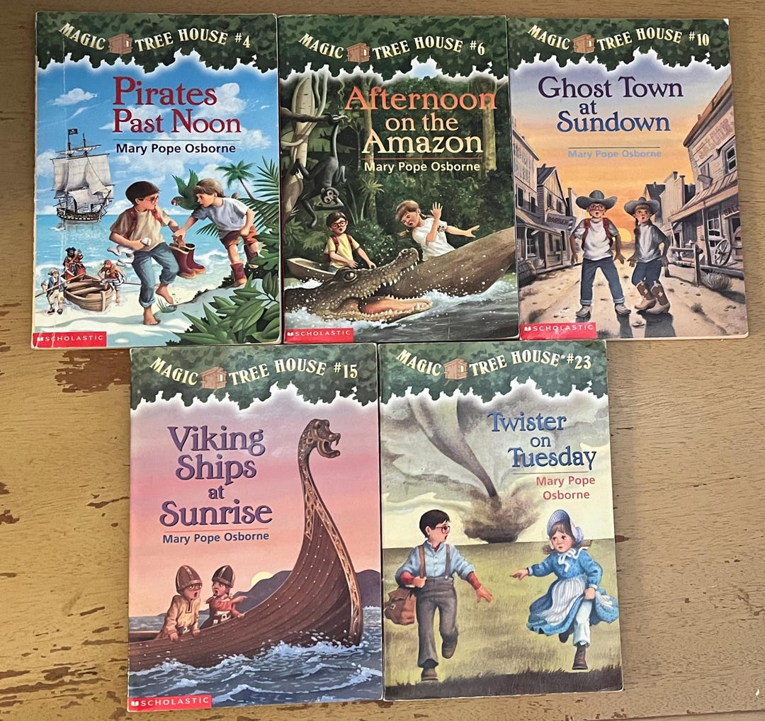 Vintage Magic Tree House Kids Novels by Mary Pope Osborne - Etsy