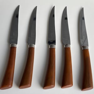 Set Vintage Steakmesser Edelstahl Made in Sheffield England