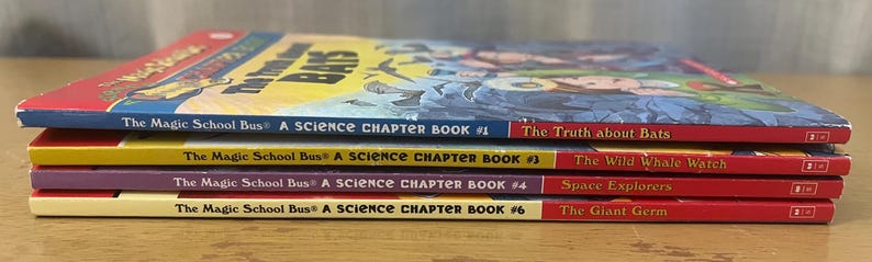 Vintage Kids the Magic School Bus Chapter Books by Scholastics Choose ...