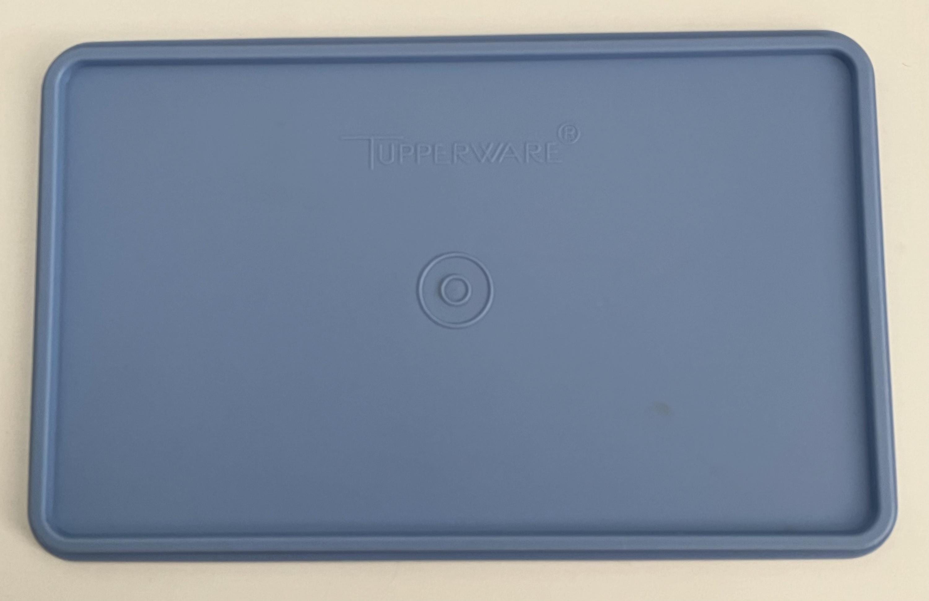 Couvercle Hermétique Tupperware Rectangulaire 6050A-4 - 25.3x16.5 Cm - Pièce Détachée D'occasion