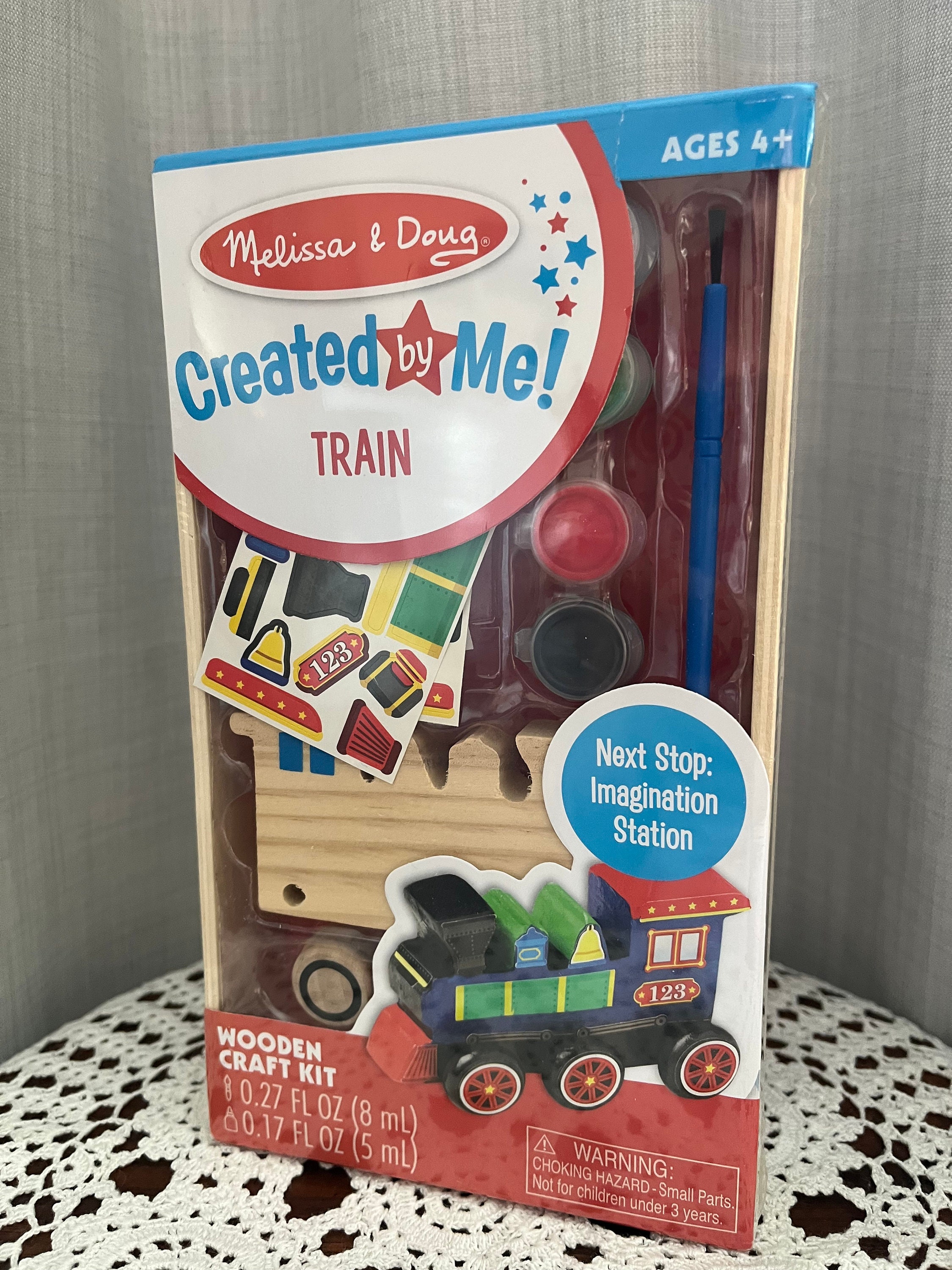 Melissa and doug paint train on sale