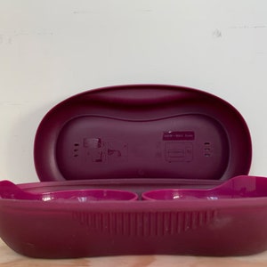 Tupperware EGG PAN Rainbow Cooker② Tupperware Microwave Breakfast Maker Set in Purple : Amazon.ca: Home