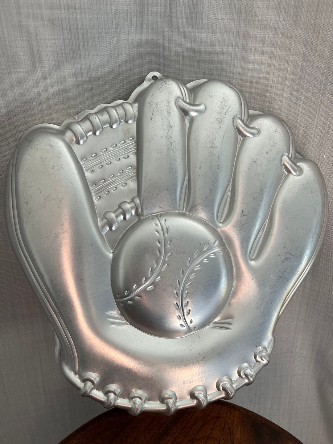 Vintage 1987 Wilton Cake Pan Baseball Glove & Ball Made in Etsy