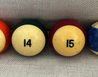 3 boules de billard en nacre / ivoire du XIX ème siècle - Collection