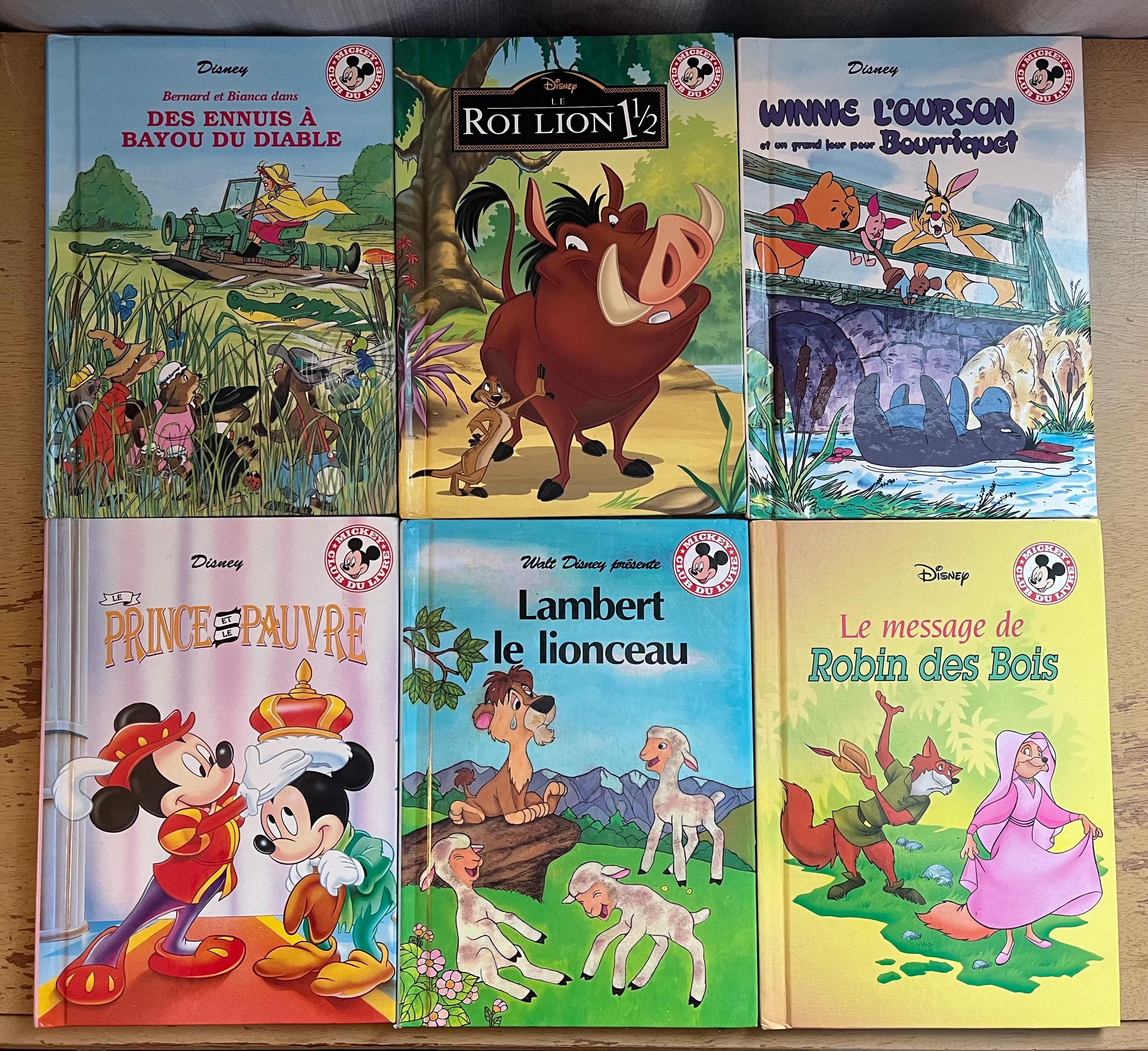 Vintage Disney Mickey Club Du Livre French Kids Books - Etsy