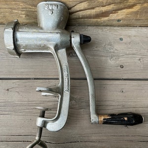 Vintage Meat Grinder 8WM 5 Made in Germany Working Condition Homesteading Food Maker