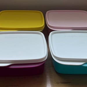 Tupperware Lunch-It Divided Container 7503 / 7404, 550 ml 8 different ones to choose from. Snack Container Lunch Box