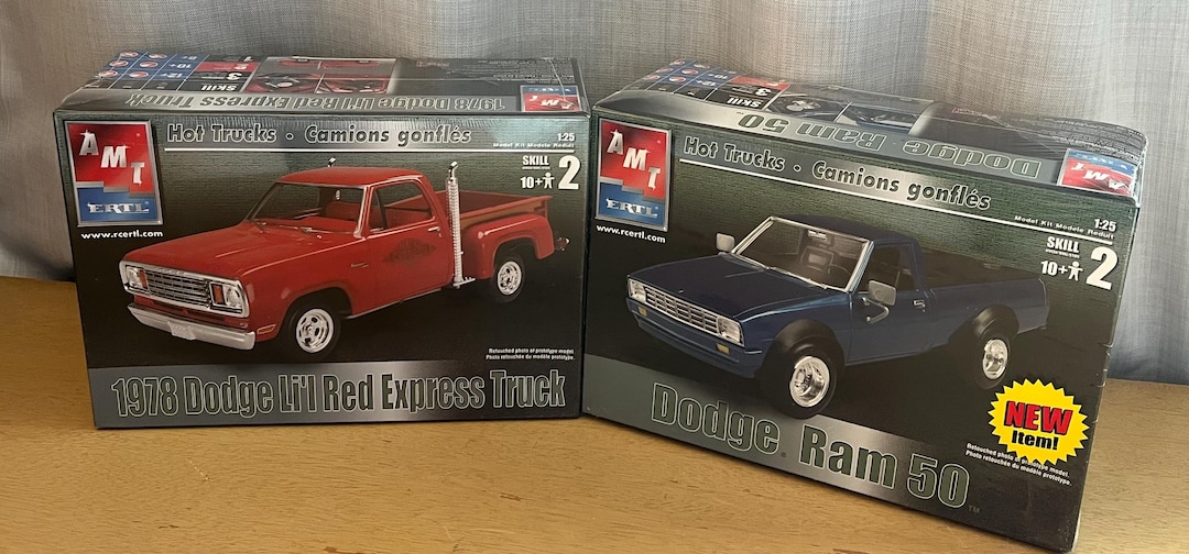 AMT / ERTL Plastic Model Kit 1:25 Scale Skill 2 Ages 10+ Hot Trucks ...
