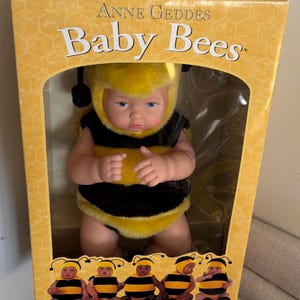 Vintage Anne Geddes 1998 Baby Bees Unimax Toys For Ages Over 18 Months