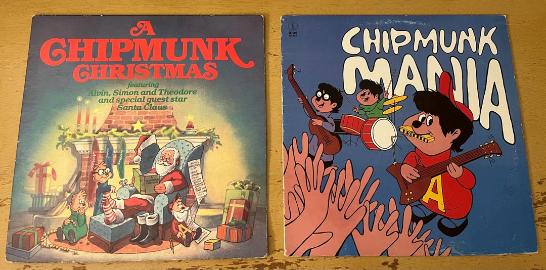米LP Alvin, Simon &amp; Theodore, David Christmas With The Chipmunks LST7256 Capitol Records, Lib 未開封 /00260 61956521964__0AE34EFC-7BDD-