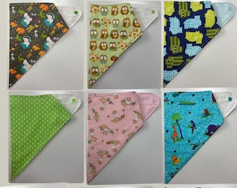 Infant & Toddler Bandana Bibs CHOOSE From: