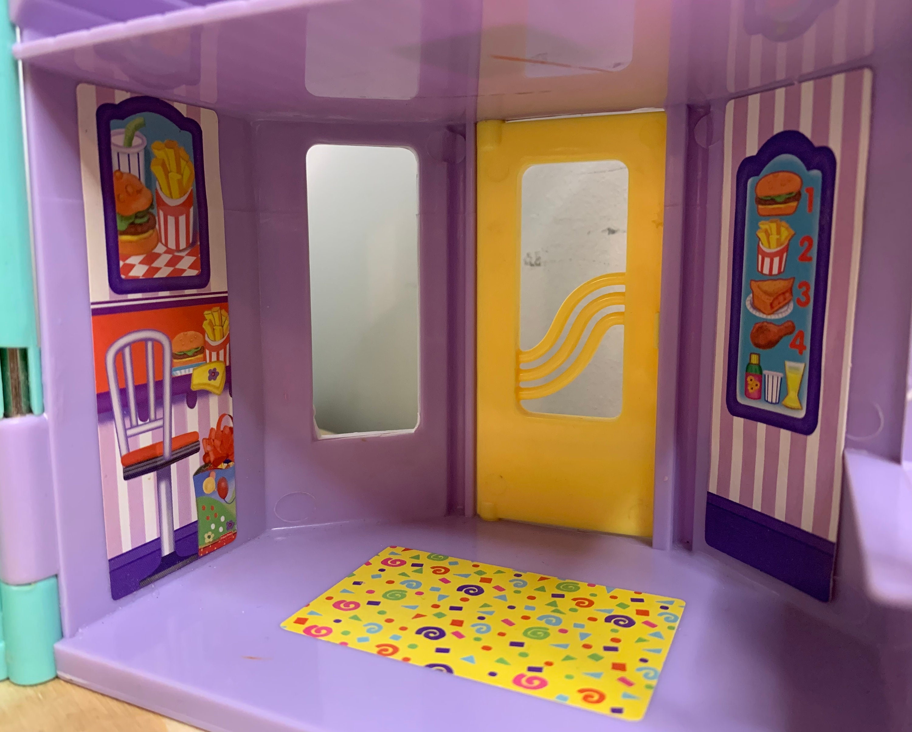 Fisher Price Mattel 2002 Sweet Streets Dollhouse Restaurant