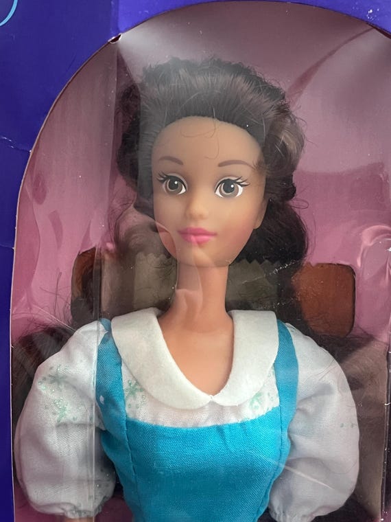 Vintage Disney Princess Belle in Peasant Dress From Beauty and the Beast  11 Doll 1992 Mattel NIB NRFB Bilingual French / English - Etsy Ireland