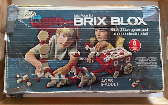 Vintage 1970's Sears Best BRIX BLOX 49-16194 Ages 5 - Adult - Etsy