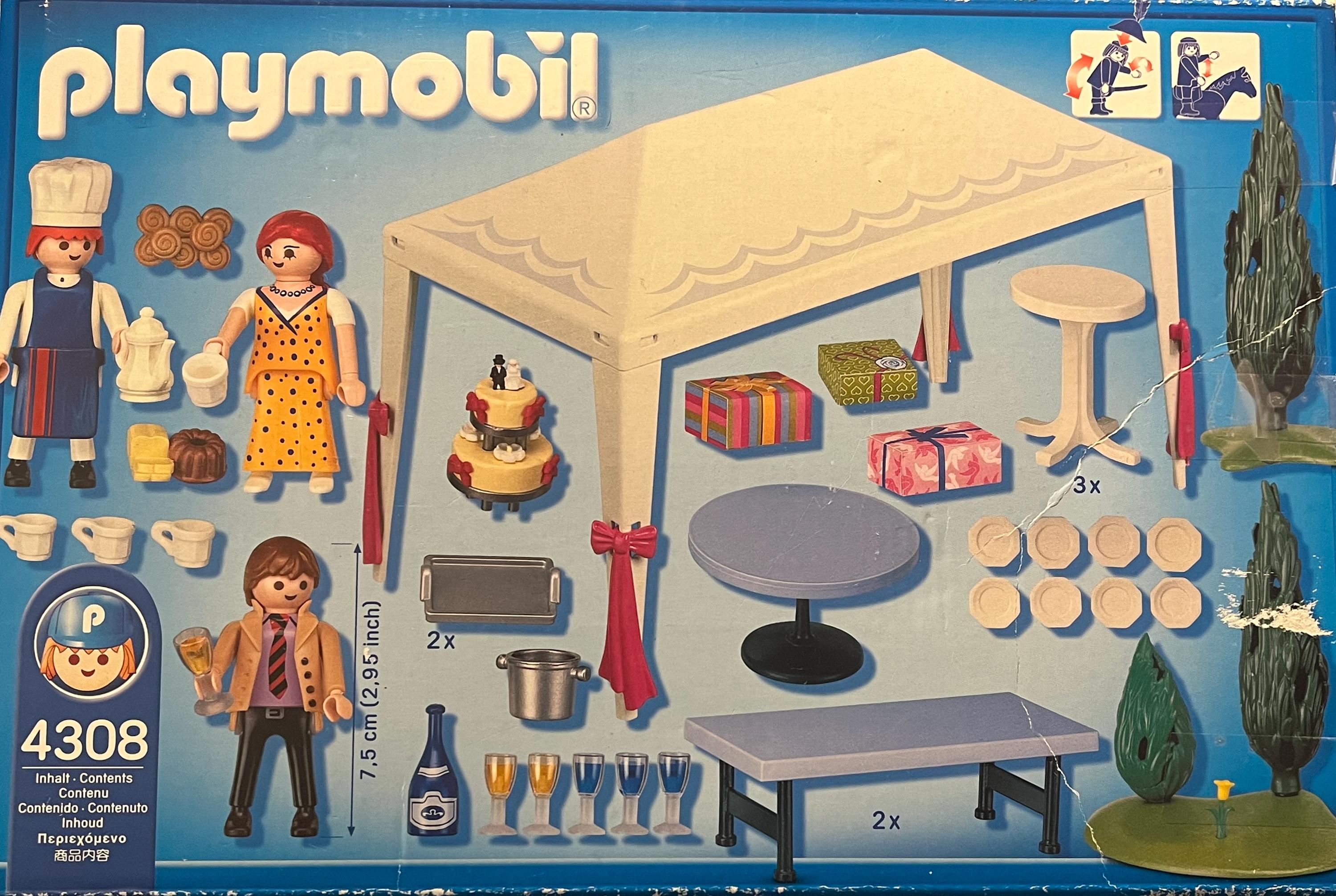 プレイモービル ガーデンウェディング 4308 対象年齢4歳以上 ごっこ