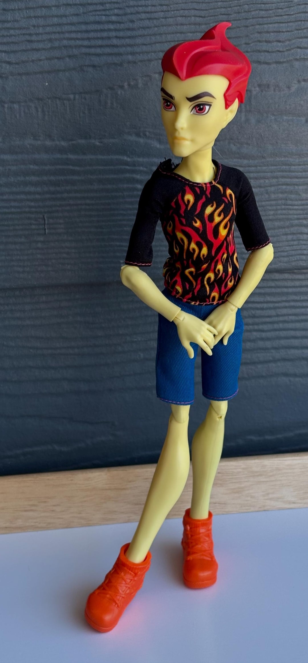 Monster High 12” Heath Burns Boy Doll Ghoul Fair Series