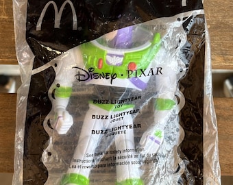 Vintage Toy Story 2 Buzz Lightyear Toy 2005 Pixar NIP NRFP Factory Sealed McDonald’s Toy