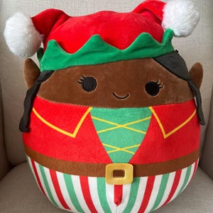 Original Squishmallow 12” Emani the Elf Girl Christmas Squishy Plush Toy