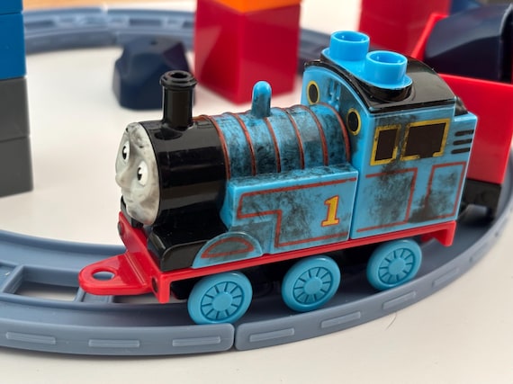Mega Bloks Thomas & Friends Spielset – 15 Teile Mit Thomas & Bertie, Für Kinder Ab 1 Jahr