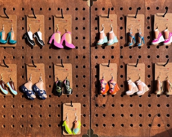 Handmade Large Doll Shoe Earrings Choose from a variety of of boots & shoes
