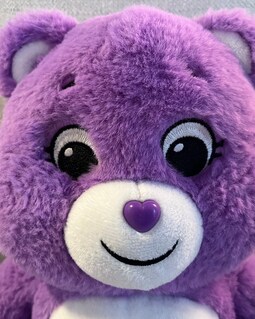 Purple Share Bear 13” Care Bear - TCFC - Basic Fun - Plush Toy - Etsy