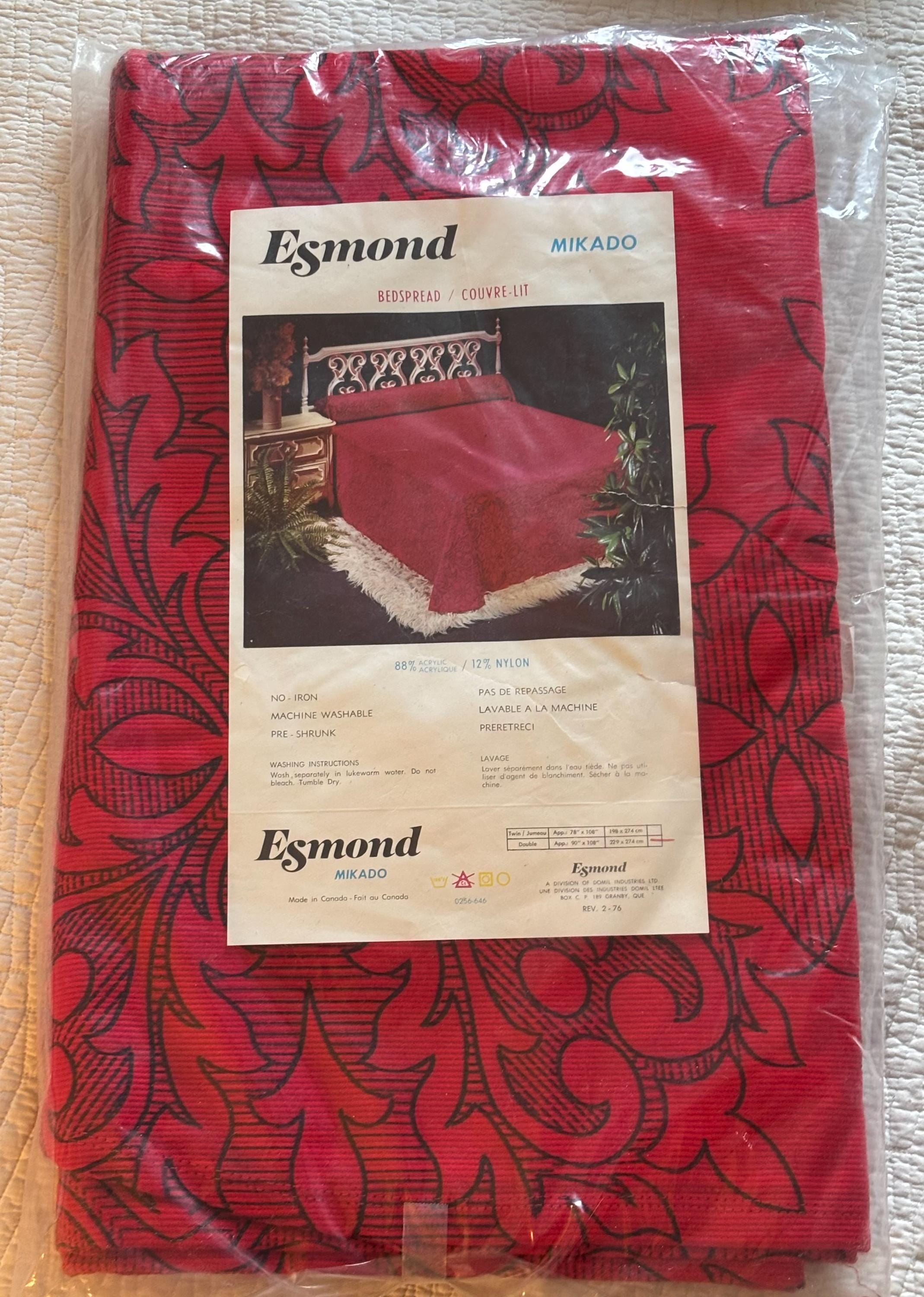 Couverture esmond Canada