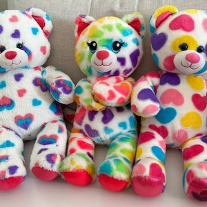 BABW Valentines Heart Plushes 16” Choose From 3 Cute Plushies