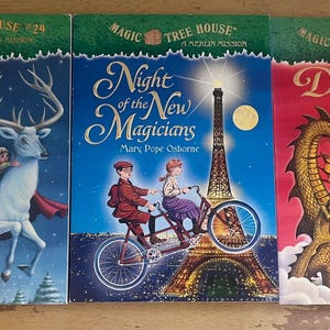 Lot of 3 Magic Tree House Books Merlin Mission Series Kids Novels Scholastic
