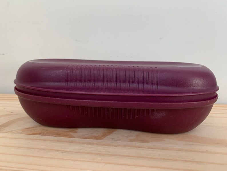 Tupperware Egg Cooker Purple Breakfast Maker 6996B4 Lid Etsy