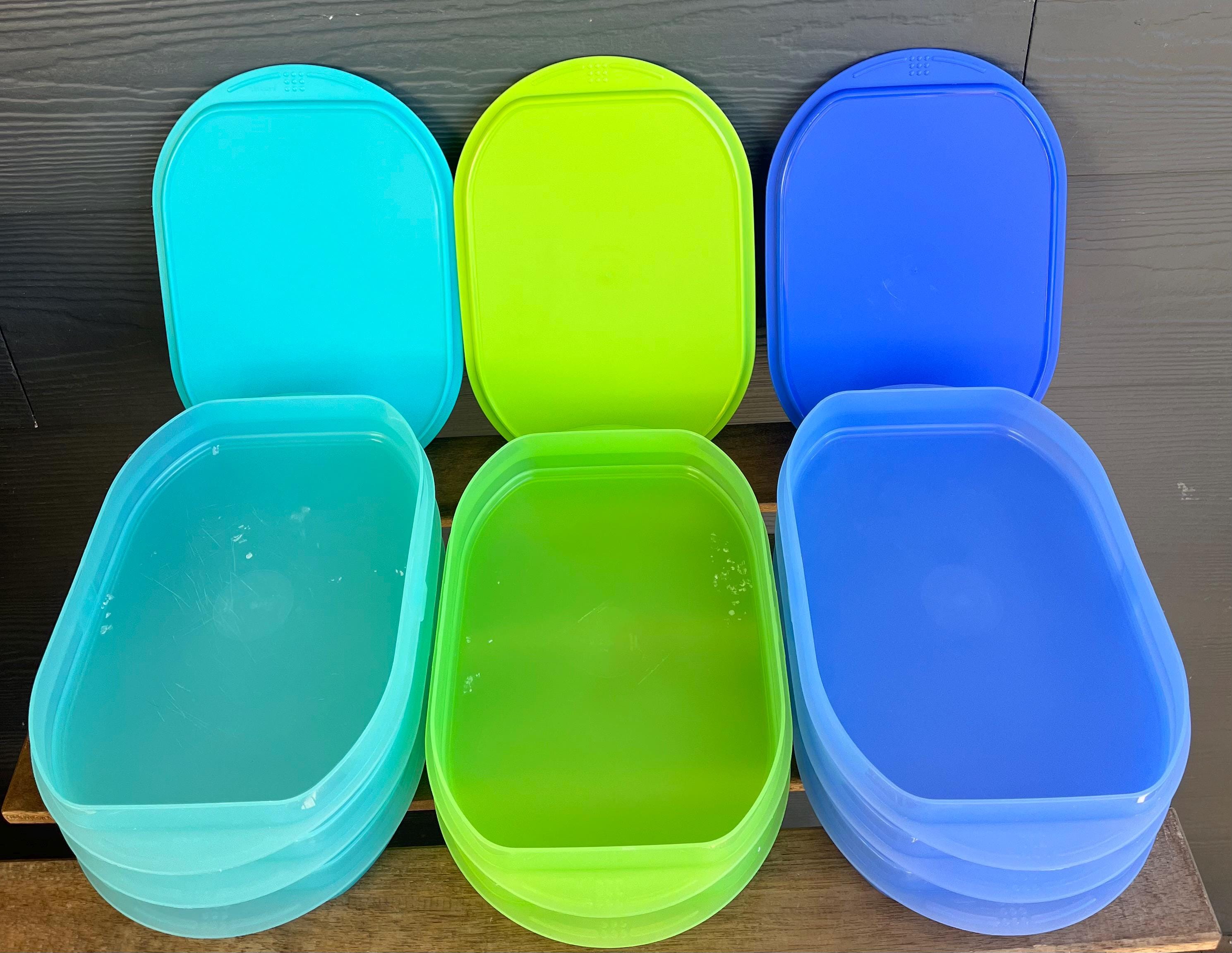 Tupperware Deli Keepers 5102A/5103A Fridge Stackables - Etsy
