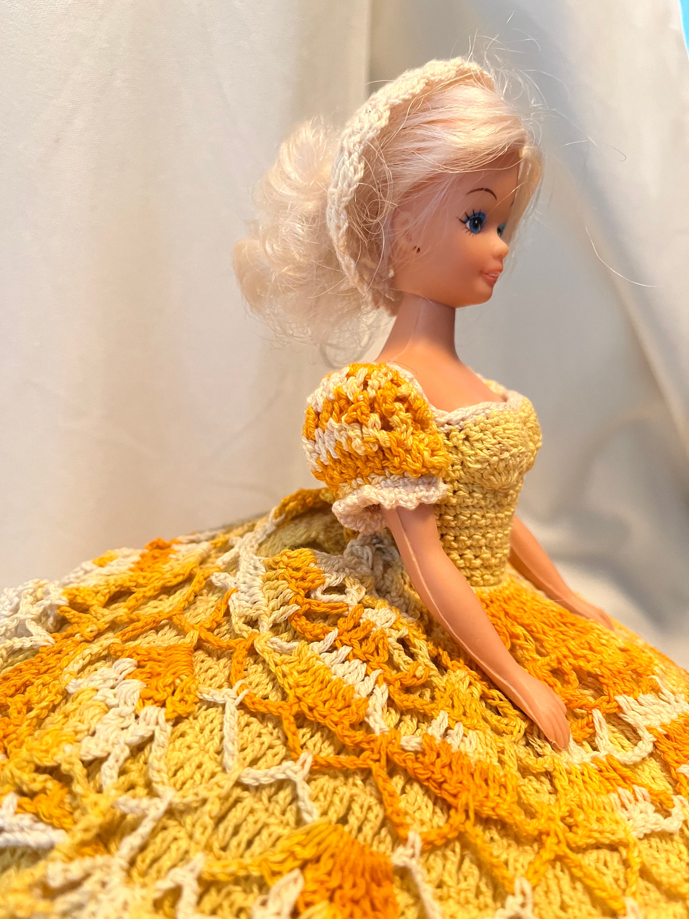 white christmas dresses Crochet Doll's Dress Pattern, 11.1/2 inch Doll, Digital Download