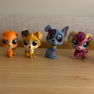 Littlest Pet Shop Animals Dogs, Hamster, Capybara, Ram, Fox & Deer Small Collectable Toys