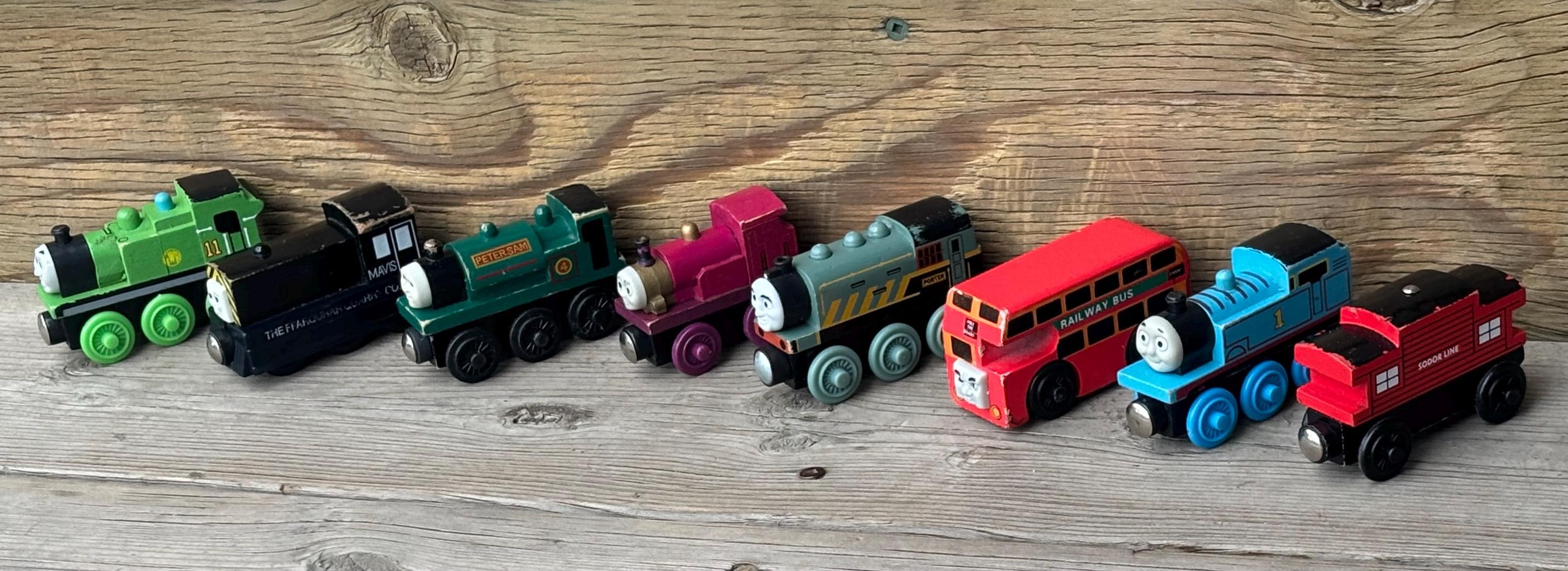 ビンテージきかんしゃトーマス木製列車 選択: - Etsy 日本